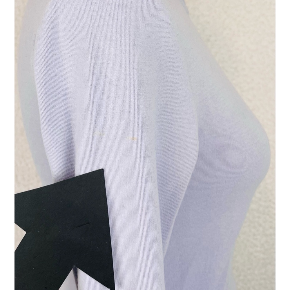 SUNDAY BEST • Aritzia Lavender Mock-Neck Half-Zip Crop Long Sleeve Jacket Top, S - Picture 12 of 16